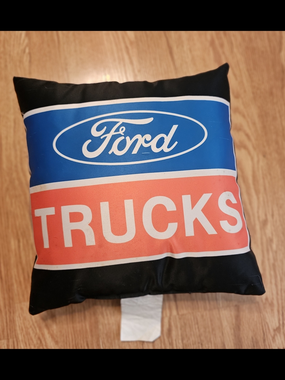 Ford Blue and Red TRUCKS Graphic Accent Pillow